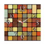 Wallity Reloj Decorativo Msk-02 Multicolor
